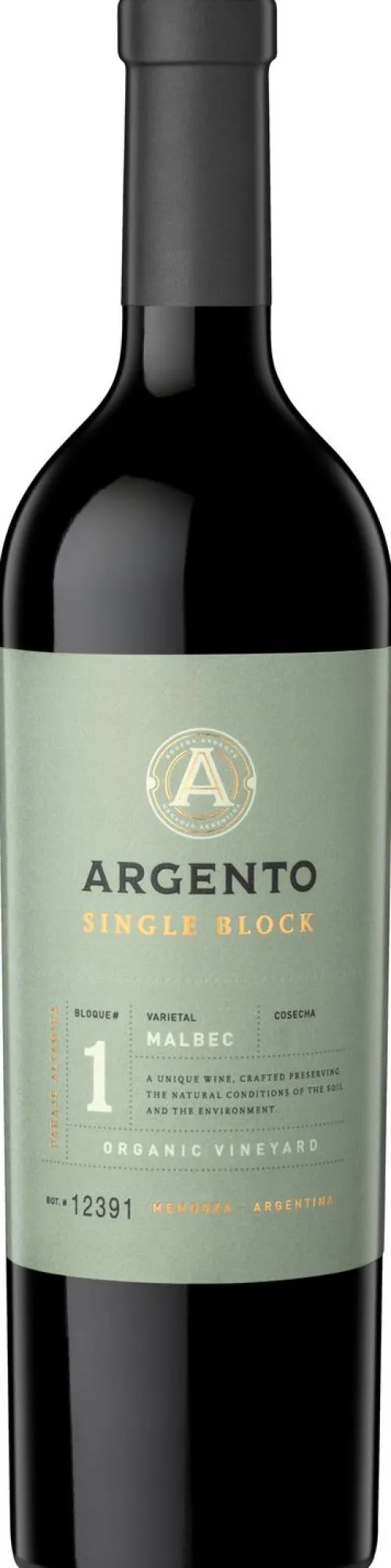 Argento Single Block Malbec Bio|Bodega Argento Best