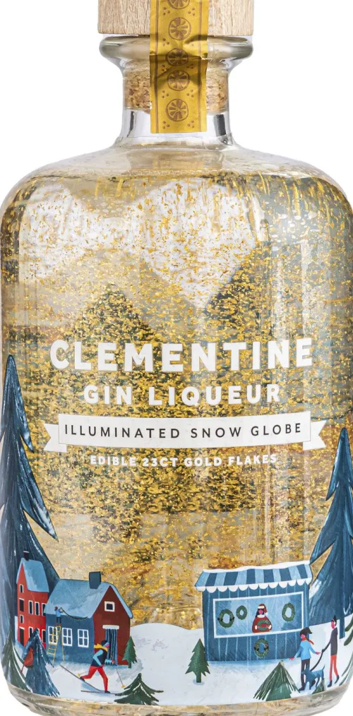 Clementine Snow Globe Gin Liqueur Cadeauverpakking|Hendrick's Hot