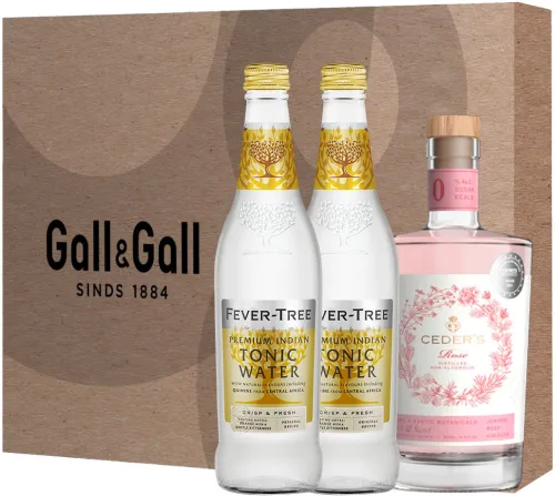 Cocktailpakket Pink Gin & Tonic Alcoholvrij|Ceder's Sale