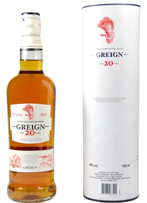 Single Grain Whisky 20 Years|Greign