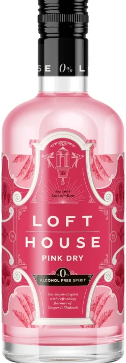 Loft House Pink Gin Alcoholvrij|Lofthouse Best