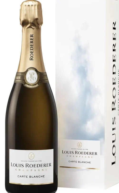 Louis Roederer Carte Blanche Demi-Sec Cadeauverpakking|Champagne Louis Roederer Hot