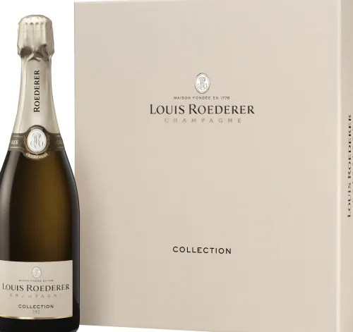 Louis Roederer Collection 245 Brut met 2 Flutes|Champagne Louis Roederer Best