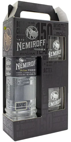 Vodka Cadeauverpakking|Nemiroff Hot