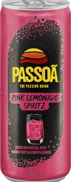 pink lemonade spritz|Passoa