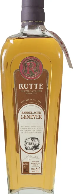 Genever 5 Years Barrel Aged|Rutte Online