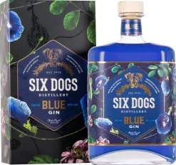 Six Dogs Gin Blue|Six Dogs