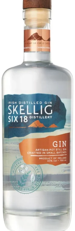 Skellig Six18 Irish Pot Still Gin|Geen Outlet