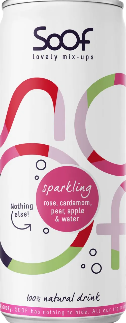 Soof Rose, Cardamom, Pear, Apple & Sparkling Water|San Pellegrino
