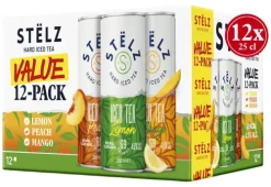 Hard Iced Tea Mango, Lemon & Peach 12-pack|STËLZ Discount