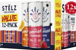 STËLZ Hard Lemonade Strawberry Orange Cassis 12-pack|Breezer Clearance