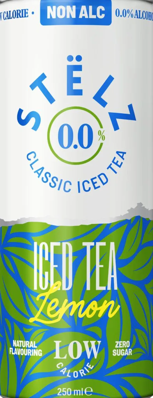 Stëlz Iced Tea Lemon Alcoholvrij|STËLZ New