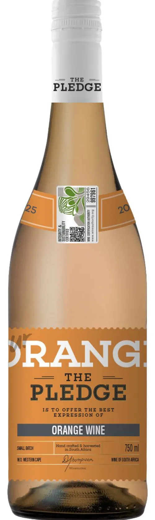 The Pledge Orange Wine|Tokara Hot