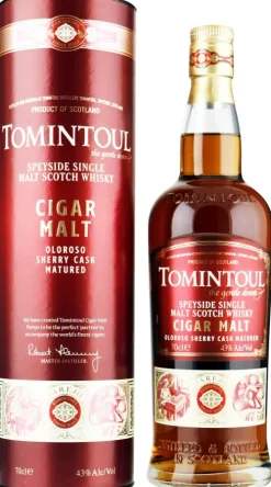 Cigar Malt Oloroso Sherry Cask|Tomintoul New