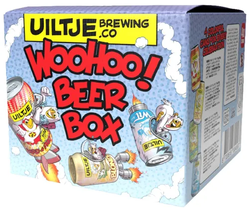 Woohoo Beerbox Geschenkverpakking|Uiltje