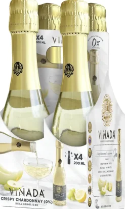 Crispy Chardonnay Mini 4x200 ml Cadeaupakket|Vinada Sale