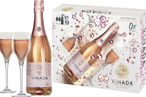 Tempranillo Rosé incl 2 Glazen Cadeaupakket|Vinada Discount